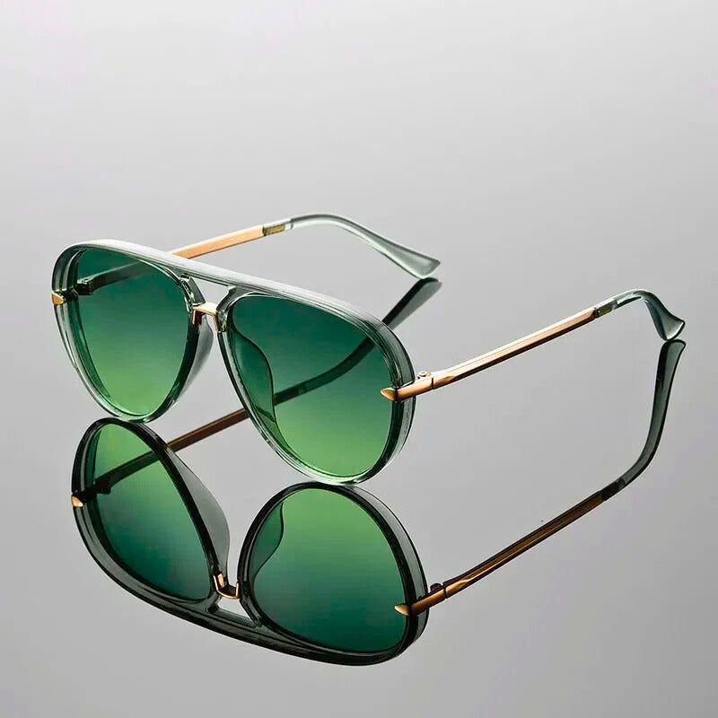 Violet Aviator Sunglasses