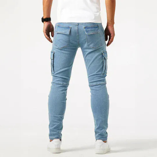 Calira Cargo Denim Jeans