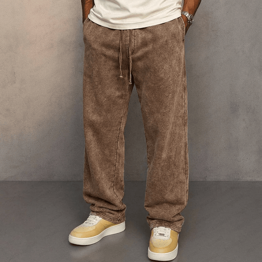 Calira Denim Washed Trousers