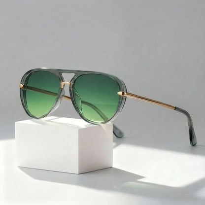 Violet Aviator Sunglasses