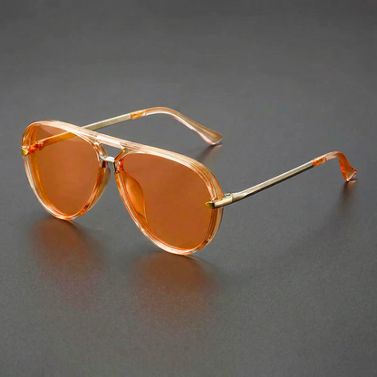 Violet Aviator Sunglasses