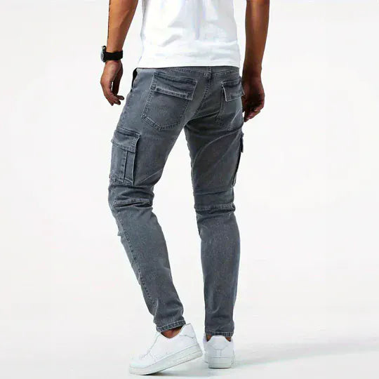 Calira Cargo Denim Jeans