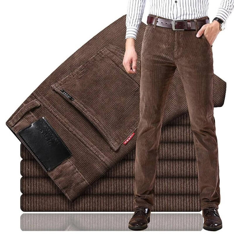 Calira Stretch Corduroy Trousers