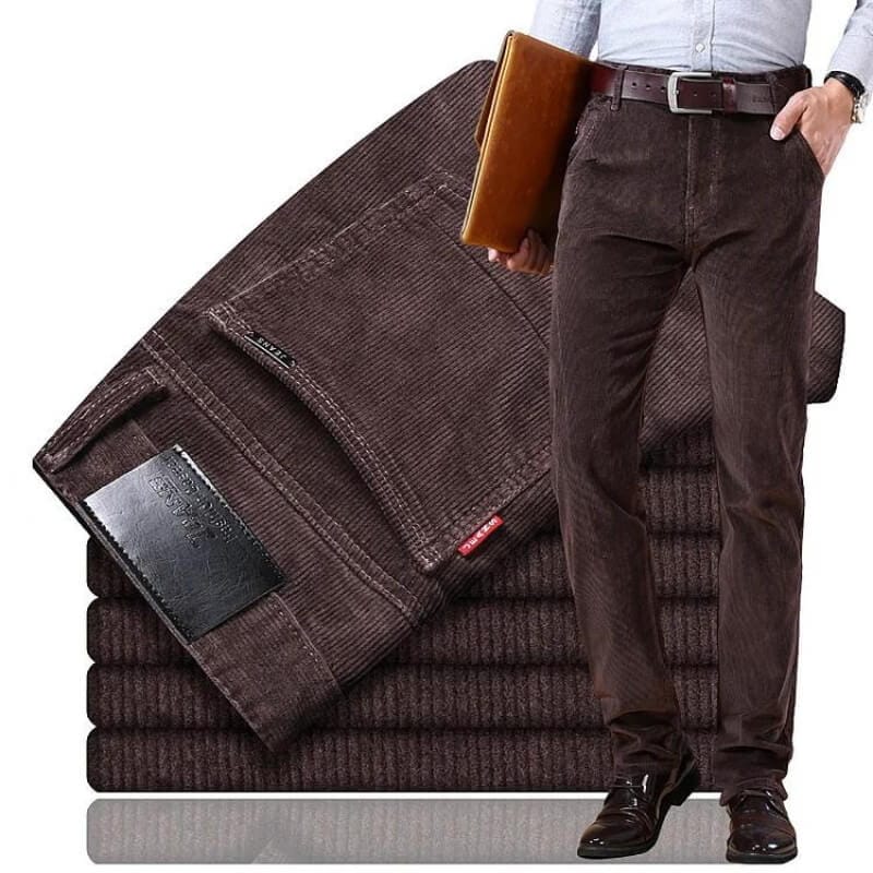 Calira Stretch Corduroy Trousers