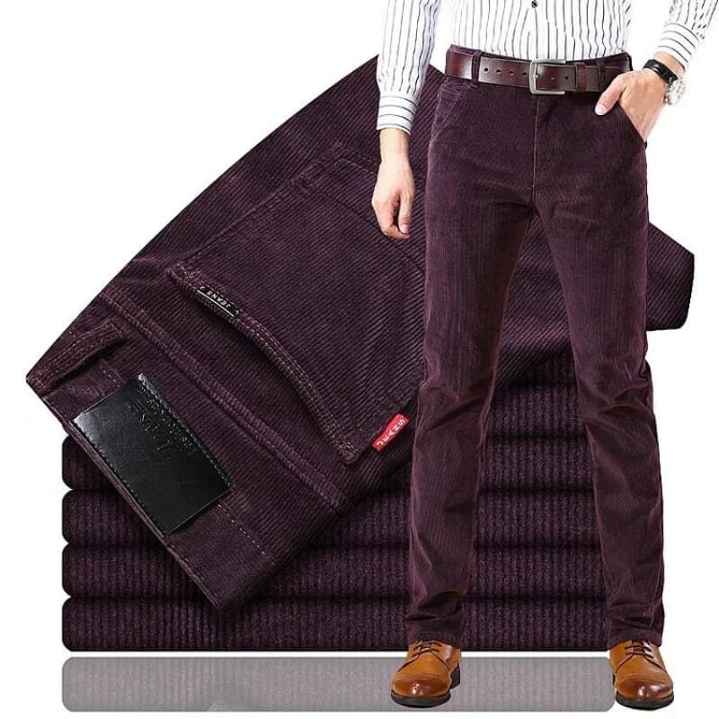 Calira Stretch Corduroy Trousers