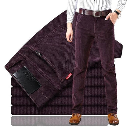 Calira Stretch Corduroy Trousers