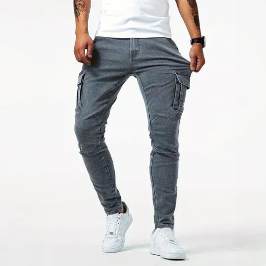 Calira Cargo Denim Jeans