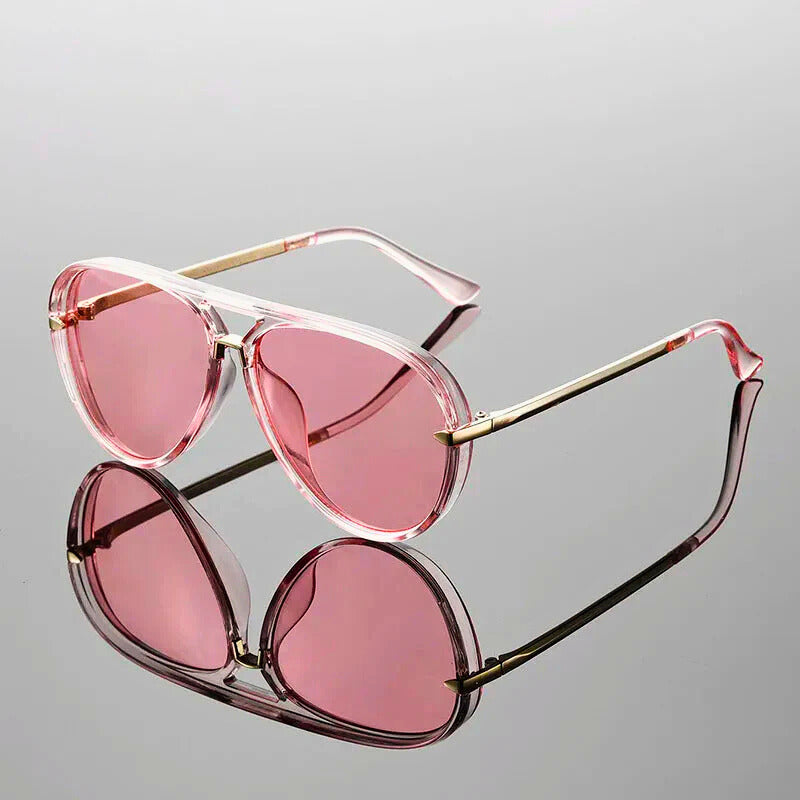 Violet Aviator Sunglasses
