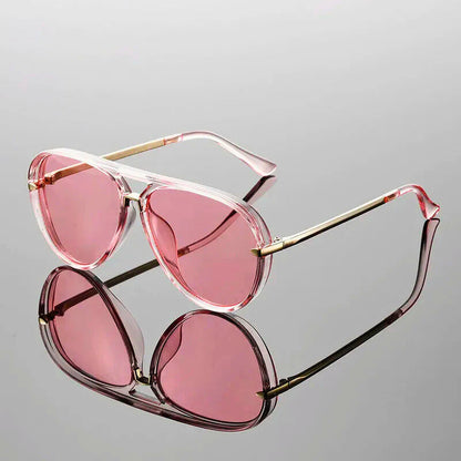Violet Aviator Sunglasses
