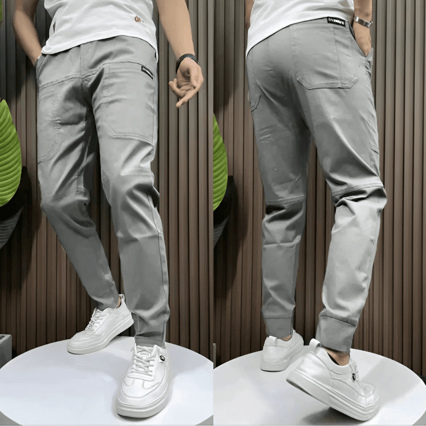 Calira Stretch-Cargo Trousers