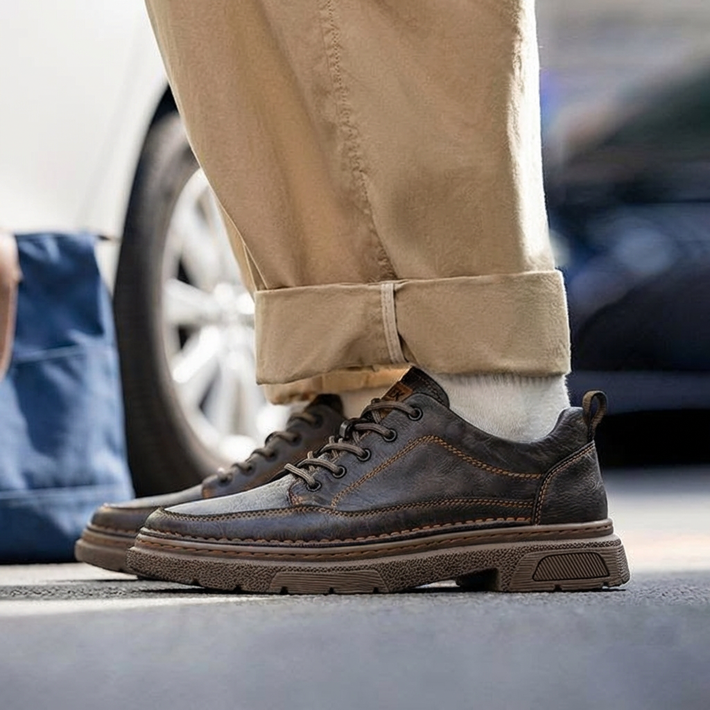 CARTER LEATHER SNEAKERS