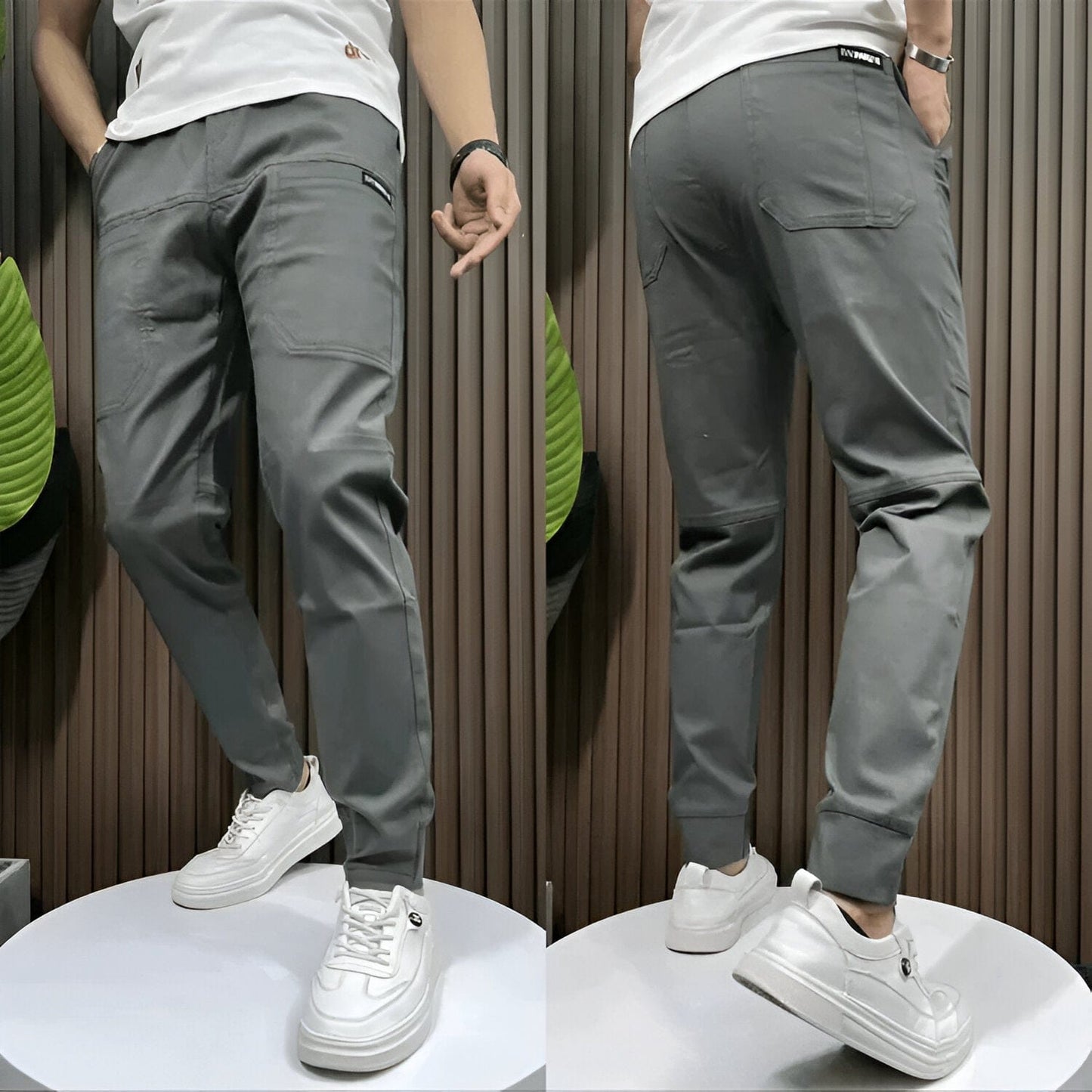 Calira Stretch-Cargo Trousers